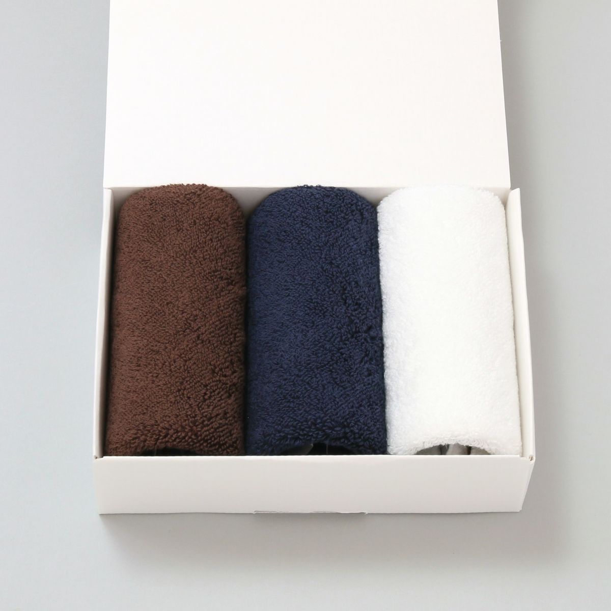 オーガニックハンカチ３枚ギフトセットN