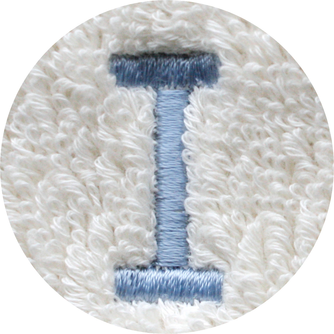 刺繍糸の色ブルー