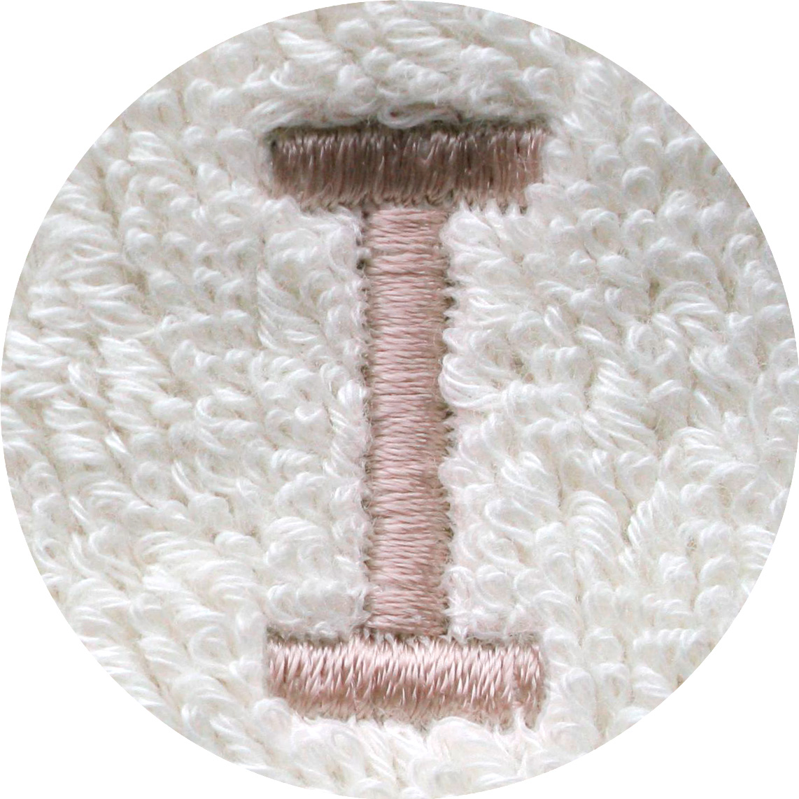 刺繍糸の色ブラウン