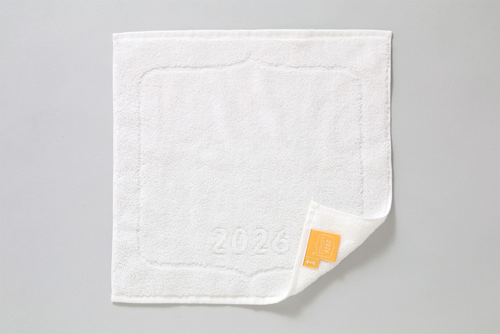 年号入りの特別なタオル　コットンヌーボー2025