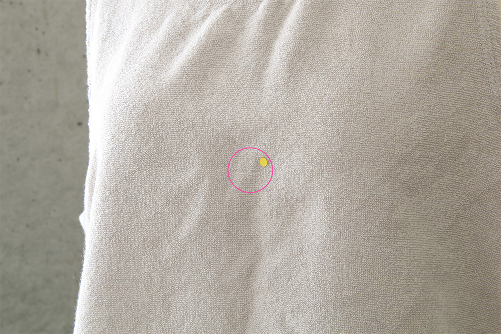 オーガニックタオルのTシャツ