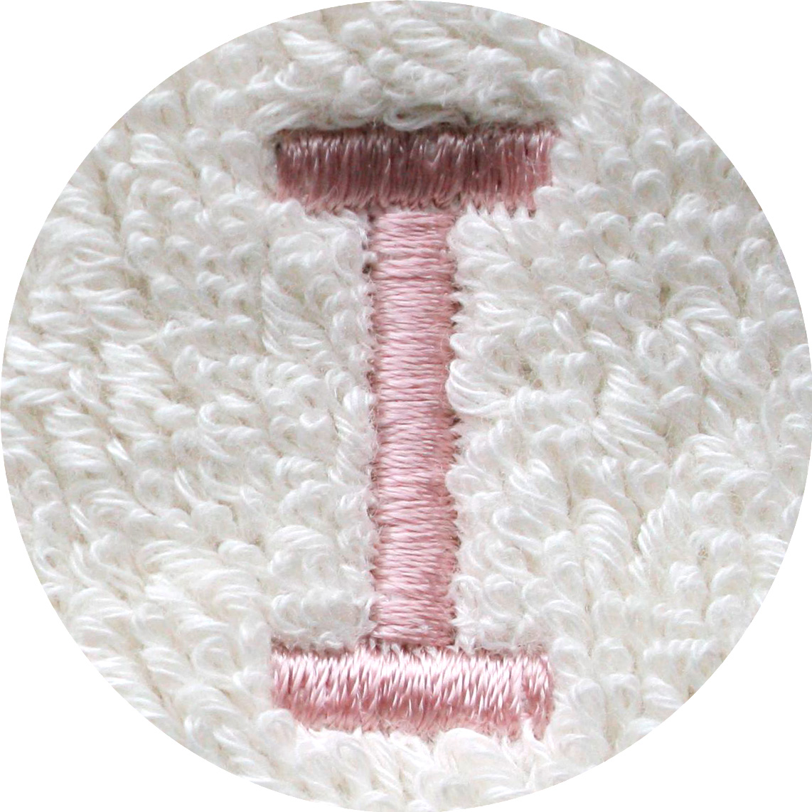 刺繍糸の色ピンク