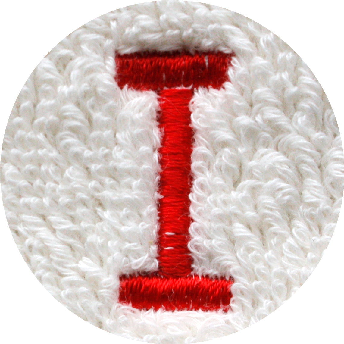 刺繍糸の色レッド