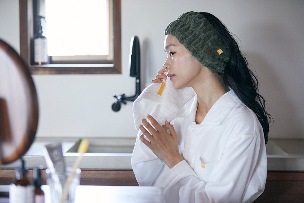 アップサイクルヘアバンド