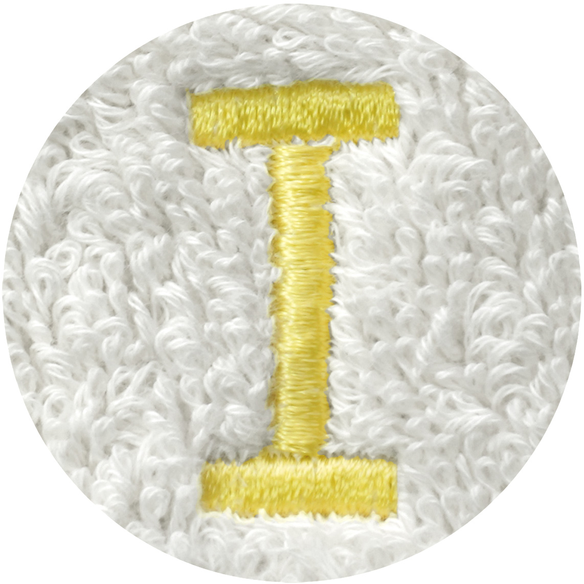 刺繍糸の色イエロー