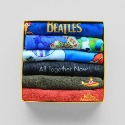 Beatlesタオルハンカチ『Yellow Submarine 50th BOX』 | IKEUCHI ORGANIC 公式通販