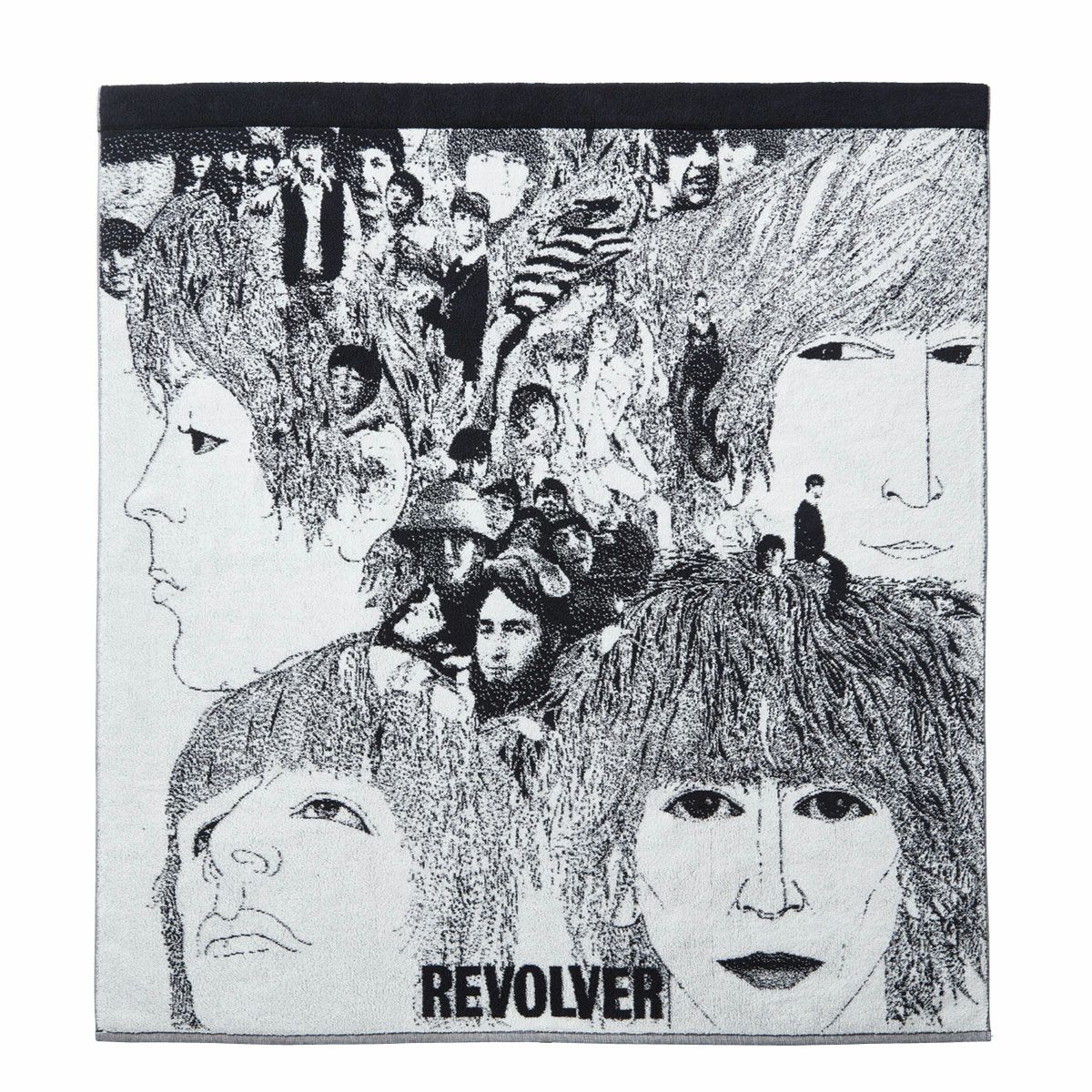 Beatlesタペストリー Revolver ビートルズ オーガニックコットン100 今治タオルの Ikeuchi Organic