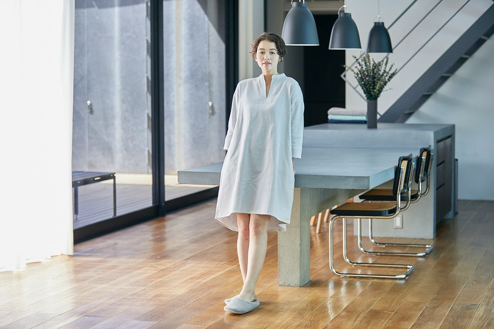 オーガニックI240 ルームウェア ワンピース
