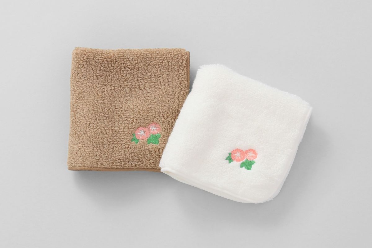 シーズン刺繍タオルハンカチ