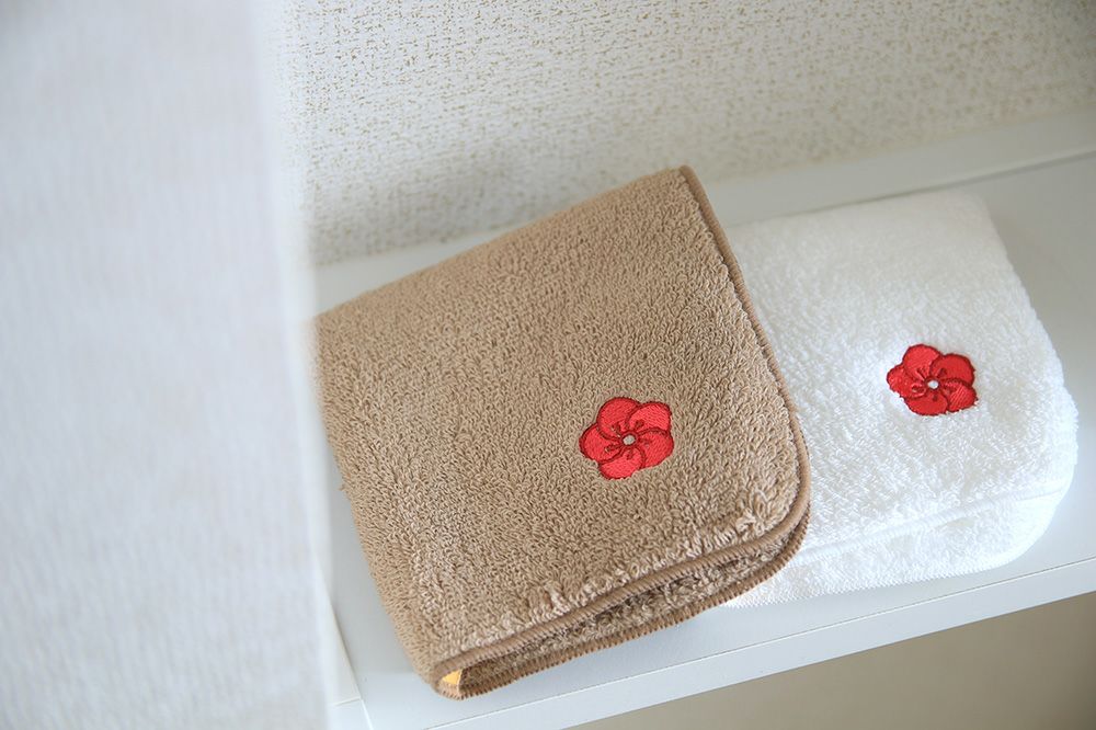 シーズン刺繍タオルハンカチ | IKEUCHI ORGANIC 公式通販